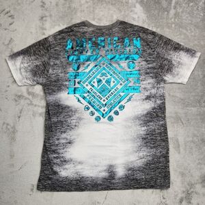 American Fighter Buckle 3XL No Flaws. Blue And Gray